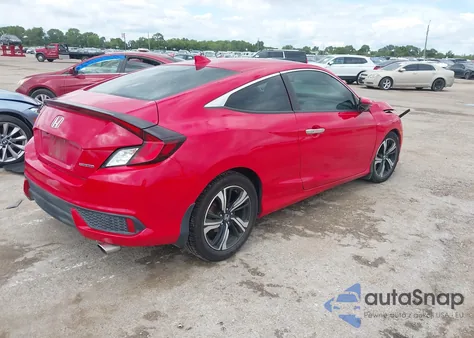 2016 Honda Civic Touring из США, поврежденный, VIN 2HGFC3B94GH355386